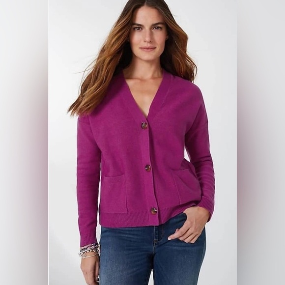 J. Jill Button Up Cardigan Sweater! - Picture 1 of 5